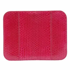 ジルサンダー JIL SANDER Pink Python Passport Case パイソン ヘビ柄 パスポート ケース 手帳型 ハードケース カードケース イタリア製 ピンク ♪3/☆L97 レディース メンズのサムネイル