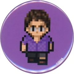 即購入⭕️ 龍が如く エリック トミザワ 缶バッジ ミニ色紙 アクキー セガストア 龍が如く メタル缶バッジコレクション Vol.2