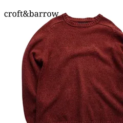 【90～00s】croft&barrow コットンニット クルーネック 古着