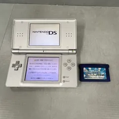 〈ジャンク品〉GBAポケットモンスターサファイア　DS Lite