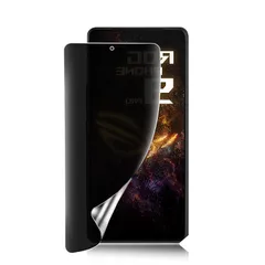 【1枚入り】ROG Phone 9 Pro Editionフィルム【JACRON】ROG Phone 9 Pro Edition専用 保護フィルム 指紋認証対応 反射防止 覗き見防止 全面吸着 TPUフィルム 日本製 防指紋 浮き防止 気泡レス 指紋防止 キズ