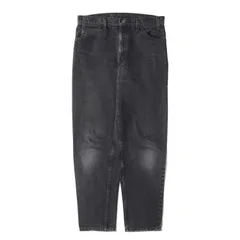 Levis / vintage ヴィンテージ リーバイス パンツ サイズ:33×32 | 90s 550 リラック テーパード 後染め ブラック デニムパンツ | USA製 40550-4159 | 90年代 古着 | ボトムス ジーンズ ジーパン【中古】