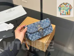 【今日WTO】COACH 2025 年 5 月新商品 サマーミニショルダーバッグ ミルクホワイト 19×11cm-WTO輸入2-IMV35
