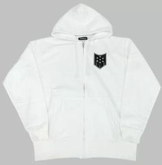 [중고] 아우터웨어(캐릭터) 갤러르호른 지퍼 파커 화이트 L 사이즈 [기동전사 건담 철혈의 오렌즈] 프리미엄 반다이 한정