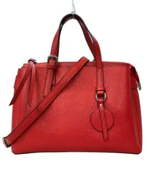 美品 バルコス 2wayハンドバッグ ショルダーバッグ レディース BARCOS