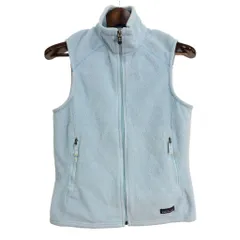 00年代 patagonia パタゴニア SYNCHILLA シンチラ フリース ベスト アウトドア ライトブルー (レディース M) 中古 古着 S6689