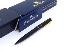極美品　BURBERRY ネイビー シャープペンシル 楽天市場】BURBERRY(バーバリー) 2色ボールペン シャーペン 紺