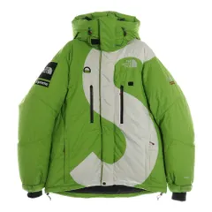 SUPREME (シュプリーム) 20AW ×THE NORTH FACE S Logo HIMALAYAN PARKA ザノースフェイス S ロゴ ヒマラヤン パーカー ダウンジャケット グリーン ND92003I