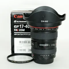 【中古】 Canon EF 17-40mm f4 広角レンズ Amazon.co.jp: Canon 広角ズームレンズ EF17-40mm F4L USM フル
