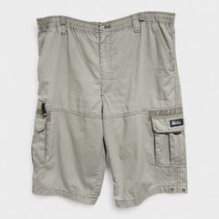 【訳アリ】【ファーストダウン】『FIRST DOWN』[ハーフパンツ] カーゴパンツ ハーパン ショートパンツ ベージュ系 (L) ウエストゴム 商品A2376 管理C