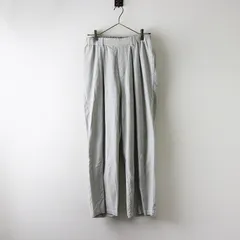 2024年 スタジオクリップ studio CLIP ツイーディコットンゆるテーパードパンツ L ライトグレー┃ボトムス カジュアル【2400014607871】