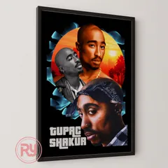 3/2/5/8-2pacトゥーパック メタルポスター Tupac トゥパック 3-2pacトゥーパック メタルポスター ブリキ看板 Tupac