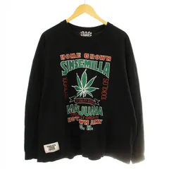 舐達麻　BUDSPOOL CLASSIC LOGO ロングスリーブTシャツ XL 黒 BUDSPOOL CLASSIC LOGO POKET Tee 舐達麻 ロゴ Tシャツ