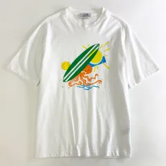 1k4 HERMES エルメス イタリア製 Poulp Watch プリント クルーネックTシャツ 半袖 カットソー S ホワイト コットンのサムネイル