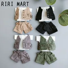 オビツ11　ミリタリー風　ベスト+Tシャツ+ボトムス　ねんどろいどどーる