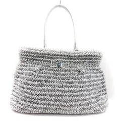 アンテプリマ ANTEPRIMA ワイヤー バッグ 2WAY ショルダー ハンド トート シルバーカラー ■GY18