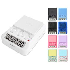 dretec(ドリテック) 勉強タイマー タイムアップ2 消音 T-580WTDI ホワイト