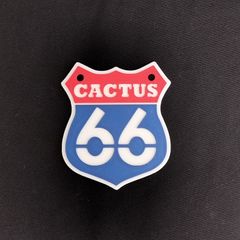 【CACTUS 66 小】ドライガーデン看板 サインプレート ネームタグ ラベル アガベ チタノタ オテロイ 塊根 多肉植物