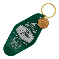 【USA】復刻 ビンテージ ホテル モーテル キーホルダー レトロ モーテル 雑貨 アメリカ 西海岸 かっこいい おしゃれ 雑貨 アメリカン雑貨 アメリカン カリフォルニア : USMO-042GR