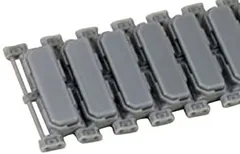 【中古】(未使用･未開封品)ラウペンモデル 1/35 陸上自衛隊90式戦車用連結可動式キャタピラ ゴムパッドつき