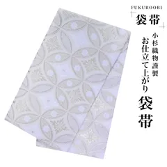 袋帯 七宝 波 亀甲 梅 紋模様 着物 015a d