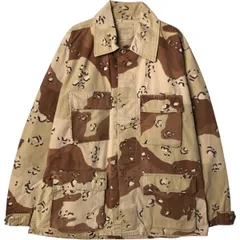 古着 90年代 米軍実品 迷彩柄 6C デザートチョコチップカモ B.D.U ミリタリージャケット USA製 メンズM相当 ヴィンテージ/eaa585184