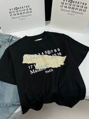 Maison Martin Margiela マルタンマルジェラ 黒い Tシャツ