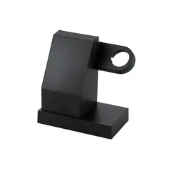 エレコム(ELECOM) ワイヤレス充電器 マグネット内蔵 7.5W スタンド 2in1 Apple Watch 充電器 はめ込み式 【Magsafe規格対応のiPhone 14/13/12、Apple Watch 対応】 ブラック W-MS05BK 0