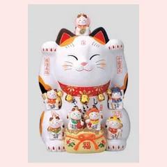 2025年最新】招き猫 置物 特大の人気アイテム - メルカリ