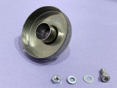 【2個セット】バッフル 外径 73φ (76.3φ 用) 汎用 リペア インナー ステンレス製 ステンレス シルバー リペアパーツ カスタム 音量調整 消音器 出口用 エンドキャップ バイク オートバイ パーツ カスタム