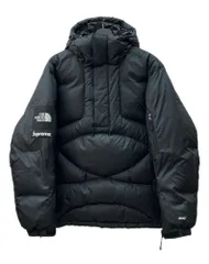 シュプリーム SUPREME 22AW × THE NORTH FACE ザ ノース フェイス 800-Fill Half Zip Hooded Pullover フィル ハーフ ジップ フーディー プルオーバー ジャケット ブラック M 104MT-1410
