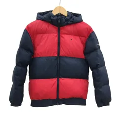 Z1551TOMMY HILFIGER トミーヒルフィガー ダウンジャケット キッズ 152 フート脱着可