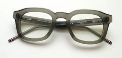 【トムブラウンのボスリントンタイプのセルフレーム】THOM BROWNE（トムブラウン）　UEO412A-060-48（crystal grey）