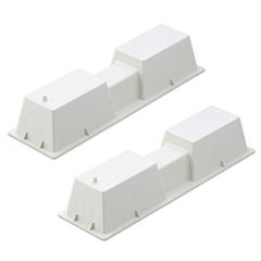 新生活応援SALE　因幡電工 樹脂製エアコン架台 【×2個入】 エアコン据付台 LC-360N