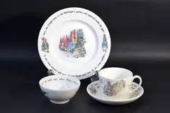 WEDGWOOD　旧刻印　ピーターラビット　プレート、スモールボウル、カップ＆ソーサー