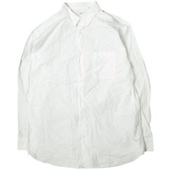 JIL SANDER x UNIQLO ジルサンダー ユニクロ 別注 +J スーピマコットンレギュラーフィットシャツ 331-436108 L WHITE 長袖 トップス g17143