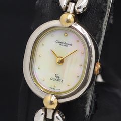 稼働品】ミキコーポレーション カメリア アコヤ パールウォッチ 真珠