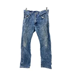 Wrangler デニムパンツ W35 ラングラー メキシコ製 コットン ブルー 古着卸 アメリカ仕入 2501-380