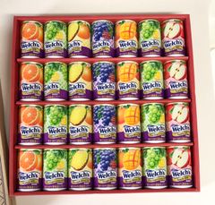 ウェルチ ギフト 缶ジュース28本  W35R アサヒ飲料 まとめ売り アウトレット