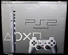 【中古】PlayStation 2 サテン・シルバー (SCPH-79000SS) 【メーカー生産終了】
