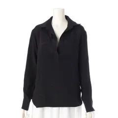 MAX MARA ZANZERO 長袖シャツ 2421366252 MAX MARA 24 years ZANZERO silk Long sleeve shirt blouse