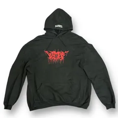 VETEMENTS 17AW Oversized Printed Hoodie オーバーサイズプリントフーディー パーカー スウェット ヴェトモン WAH18TR13 ブラック M 72565A5のサムネイル