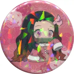 【中古】バッジ・ピンズ 竈門禰豆子(ホログラムバージョン） 「えふぉるめ 鬼滅の刃 パジャキャラ缶バッジ第4弾」
