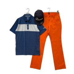 中古 メンズ ハチヤーズ 8YARDS 長袖シャツ M 赤 レッド モック