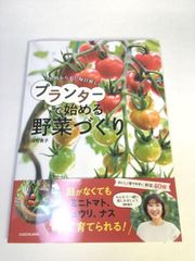 未使用品　失敗しらず! 毎日楽しい! プランターで始める野菜づくり