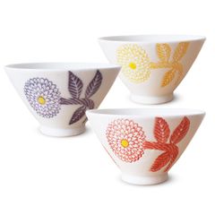 【新着商品】J-kitchens 勲山窯 茶碗 3個セット 11cm 波佐見焼