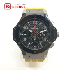 HUBLOT GANEVE 並行輸入品 腕時計 ウブロ HUBLOT ”エレガント クロノグラフ” ブラック文字盤