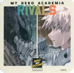 【中古】マグカップ・湯のみ 緑谷出久＆爆豪勝己(雨) 「僕のヒーローアカデミア アートコースター(R) -RIVALS-」