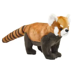 HANSA 6309 レッサーパンダ67 全長：67cm RED PANDA STA BH6309  ぬいぐるみ ハンサ 動物 犬 猫 鳥 うさぎ ペンギン アニマル 置物 人形 フィギュア 大きい 実物大 大型のサムネイル