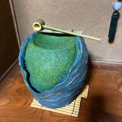 未使用★和室インテリア★電動循環式★つくばい★水音